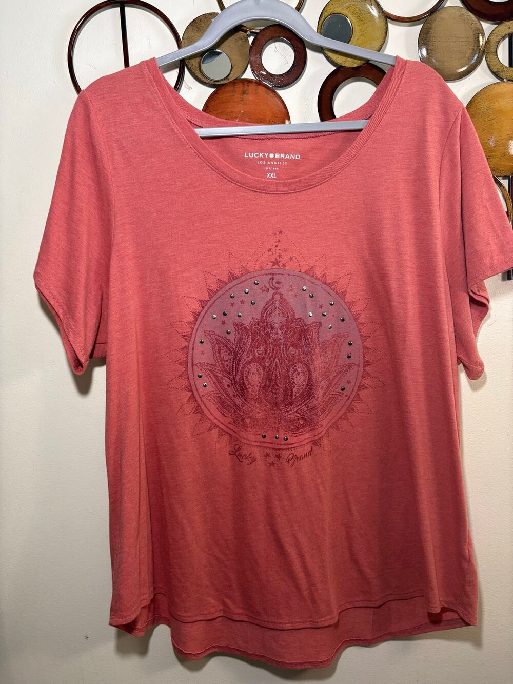 Lucky Brand graphic T shirt size xxl